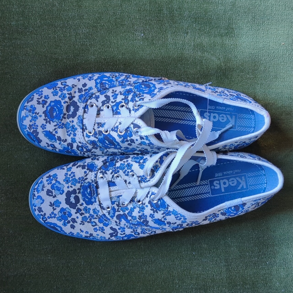 Keds floral canvas shoe sneaker